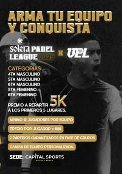 Cartel del torneo