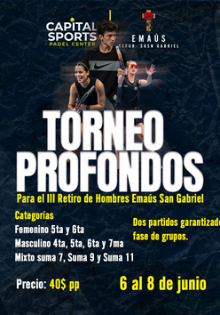 Cartel del torneo
